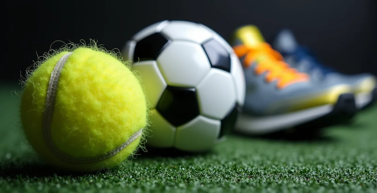 Progression de la pratique sportive du loisir à la compétition avec symboles d'assurance