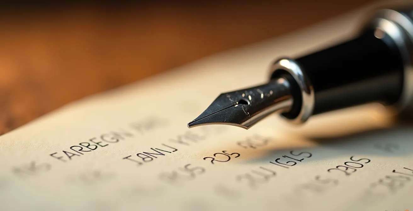 Signature de documents de succession chez le notaire